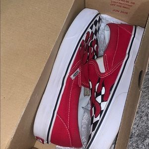 Checker Flame Vans